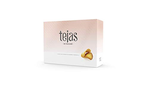 Galleta Crujiente de Almendra y Mantequilla - Tejas de Almendra - Nazaré Hojaldrería - 22 Unidades 170 gr.