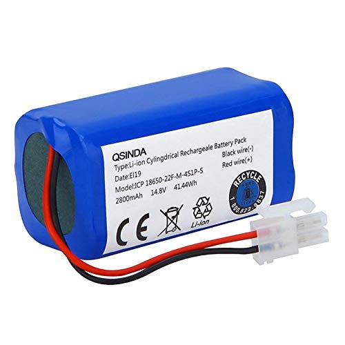 Gaoominy 14.8V 2800Mah Batería de Repuesto para Robot Aspiradora Ilife A4 A4S A6 V7