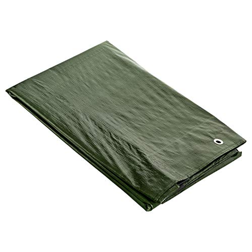 GardenMate 3 m x 6 m 140 g/m2 Lona de protección Home & Garden verde | Funda protectora | Lona impermeable