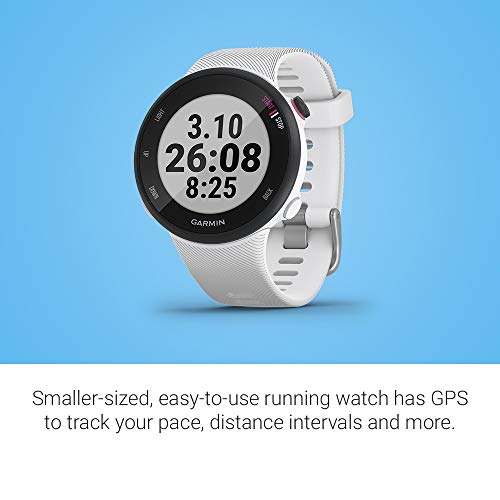 Garmin Forerunner 45S/P Reloj Multisport, Adulto, Unisex, Blanco, S