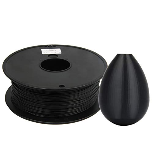 GEEETECH Filamento PLA 1.75mm para impresión 3D, 1kg Spool, Negro