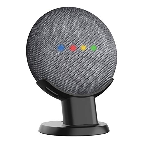 Gelink Soporte Google Home Mini/Nest Mini (2nd Gen) Accesorios de Soporte de Escritorio de Montaje Estuche (Negro)