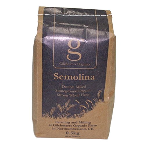 Gilchesters Organics | Semolina Fine Wheat Flour | 5 x 500g