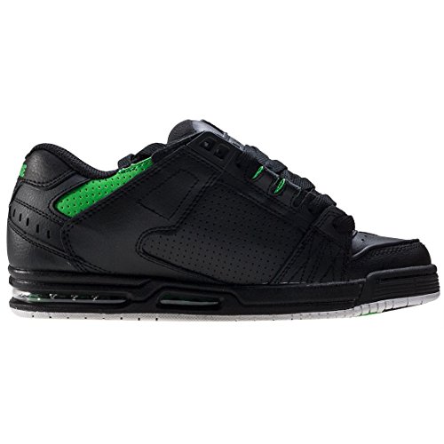 GLOBE Sabre, Zapatillas de Skateboarding para Hombre, Negro (Black/Moto Green), 41 EU