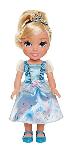 Glop Games Muñeca Toddler 35cm - Cenicienta, Multicolor/Glitter Detalles (78848-11L-6)