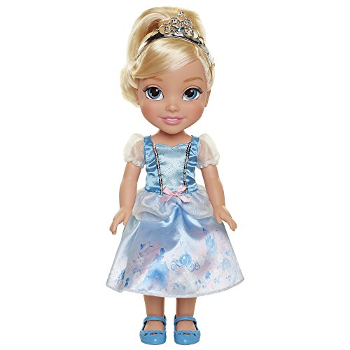 Glop Games Muñeca Toddler 35cm - Cenicienta, Multicolor/Glitter Detalles (78848-11L-6)