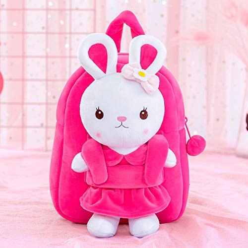 Gloveleya Mochila de Pascua para niños - Conejo Desmontable 3D - Bolsa de Conejo Cosa10 ''