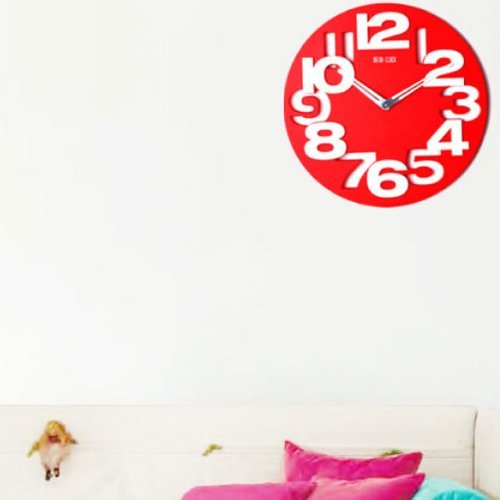 GMMH 3 D con diseño Moderno Reloj de Pared de Cocina baduhr Oficina Reloj de la decoración Tranquila 8808