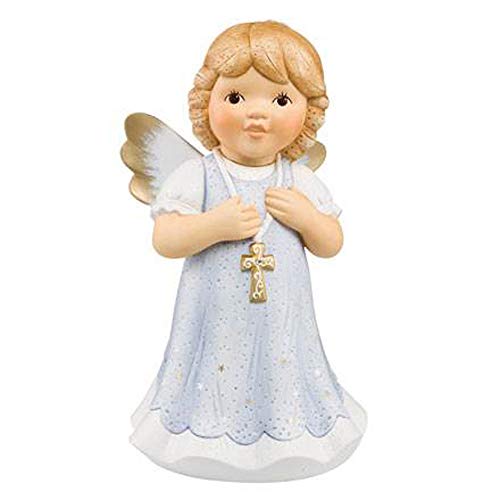 Goebel 11750571 Nina Marco - Figura Decorativa (Porcelana), diseño de ángel con Texto en alemán