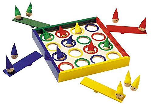 Goki HS107 Juego de habilidades motrices finas - Juego de tablero (Juego de habilidades motrices finas, 4 año(s), Madera, CE, 480 g, 200 mm)