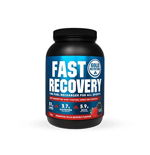 Goldnutrition Fast Recovery 1kg, Frutos Silvestres, Bebida de Recuperación