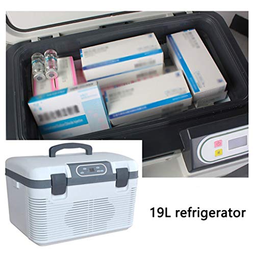 GSS-Sports ball Refrigerador Portátil, La Vacuna contra La Insulina Drogas Frigorífico 2-8 Medicina Grado Refrigerador Doméstico del Coche Refrigerador 19L De Gran Capacidad