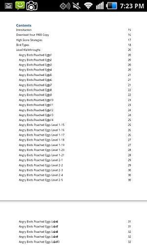 GUIDE FOR ANGRY BIRDS APP