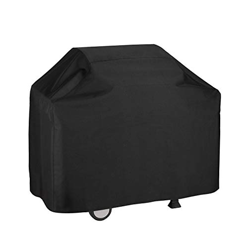 GUJIJI Funda para Barbacoa,Funda Protector para Barbacoa BBQ Cubierta de la Parrilla Impermeable Resistente al Desgarro,Anti-UV 210D Oxford Cubierta para Barbacoa con Cuerda de Bloqueo (170x61x117cm)