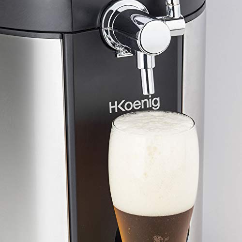 H. Koenig bw1890 de cerveza, color negro