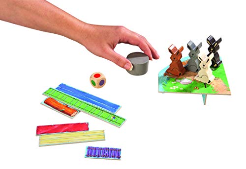 HABA 301829 - Salte de Conejo – Un Divertido y Estimulante Juego de adivinetas para niños a Partir de 4 años (Fabricado en Alemania)