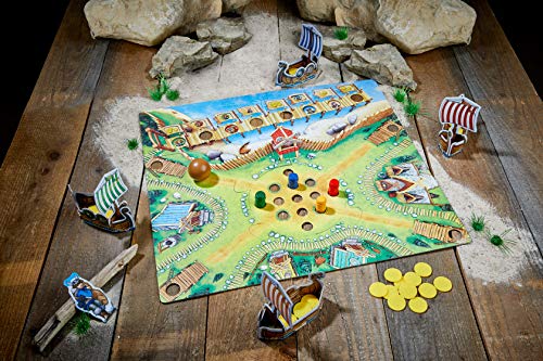 HABA- Juego de Mesa, El Valle de los Vikingos, Multicolor (Habermass H304700)