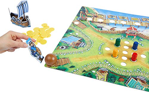 HABA- Juego de Mesa, El Valle de los Vikingos, Multicolor (Habermass H304700)