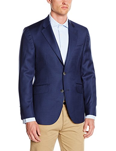 Hackett London Navy 120S Blazer Sp - Americana para hombre Azul Marino talla 42