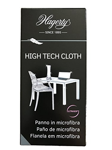 Hagerty High-Tech Cloth - Paño de microfibra extra suave para limpiar pantallas, cristales, policarbonato y otros objetos delicados