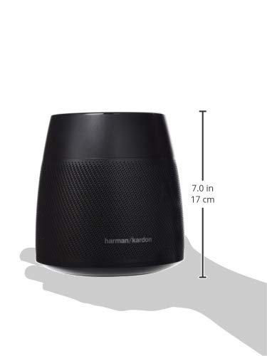 Harman Kardon Astra, Altavoz Bluetooth (Amazon Alexa, Conexión WiFi, Comandos de Voz y Sonido), Opcional, Negro