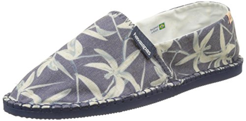 Havaianas Origine Orquidea, Alpargatas Unisex Adulto, Multicolor (Navy Blue), 38 EU