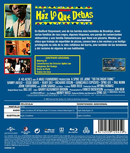 Haz lo que Debas (BD) [Blu-ray]