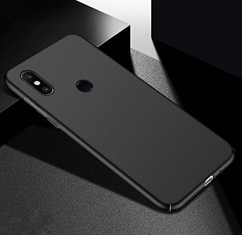 HDOMI Funda Xiaomi Mi Mix 2S, Súper Delgada Cover,Carcasa de Protección Trasera Caso para Xiaomi Mi Mix 2S (Negro)