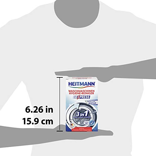 Heitmann Express - Limpiador de lavadoras (250 g)