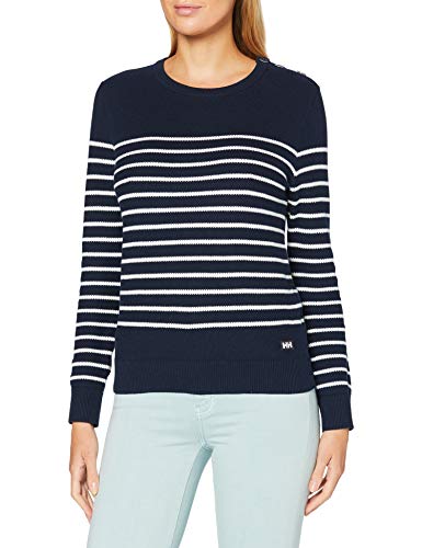 Helly Hansen Skagen Sudadera, Franja Azul Marino, L para Mujer