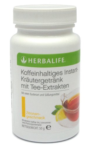 HERBALIFE suplemento herbal instantáneo a base de hierbas con extractos de té - sabor limón - 50 g