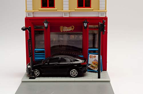 Herpa City: Kebab Snack BMW X6 para artesanías, Juegos y como Regalo (800068)