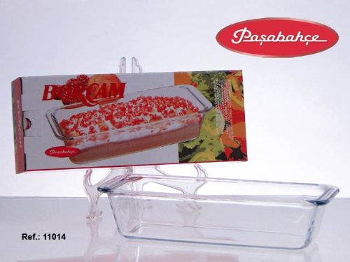 H&H 59104 - Molde de Cristal Plumcake, 31 x 12 x 7 cm