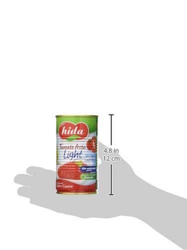 Hida Tomate Frito Light - Paquete de 6 x 340 gr - Total: 2040 gr