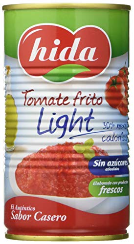 Hida Tomate Frito Light - Paquete de 6 x 340 gr - Total: 2040 gr