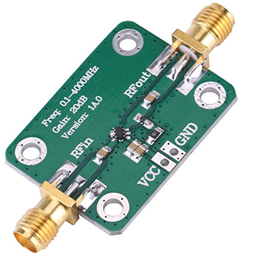 Hilitand Amplificador de señal de RF de 0.1-4000MHz Amplificador de RF de Radio de Banda Ancha de microondas de Banda Ancha Gane 20dB