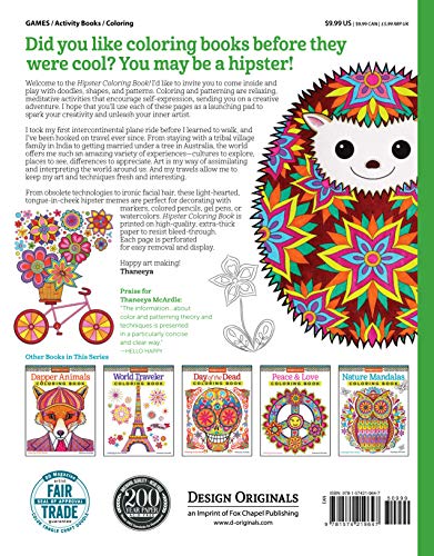 Hipster Coloring Book: 13 (Coloring is Fun)