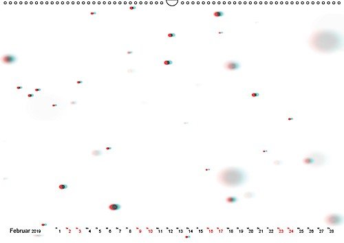 HIPSTER3D white - Design der dritten Dimension (Wandkalender 2019 DIN A2 quer): Fancy Bilder - Nicht nur für Hipster (Monatskalender, 14 Seiten )