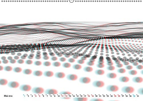 HIPSTER3D white - Design der dritten Dimension (Wandkalender 2019 DIN A2 quer): Fancy Bilder - Nicht nur für Hipster (Monatskalender, 14 Seiten )