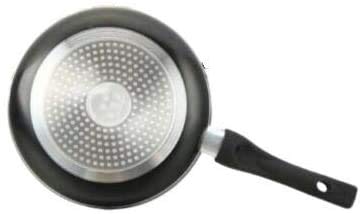 Hjku Granite Marble Coated Non Stick Frying Pan for Gas, Electric & Induction Hob (20 cm),26 cm