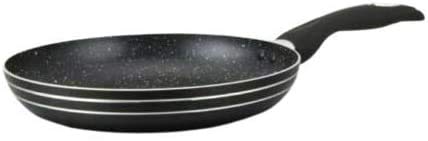 Hjku Granite Marble Coated Non Stick Frying Pan for Gas, Electric & Induction Hob (20 cm),26 cm