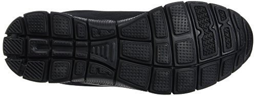 Hombre Get Fit Malla El Correr Entrenadore Atlético para Caminar Zapato - Negro/Negro - 41 BT0047