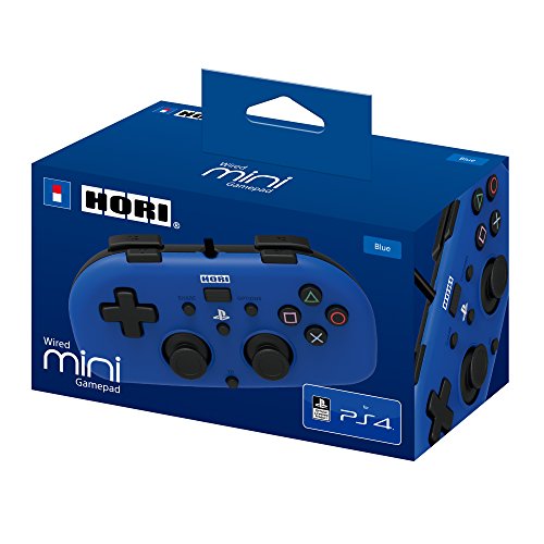 Hori - Mando Mini con cable (Azul) (PS4/PC)