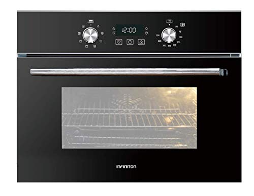 Horno ELECTRICO INFINITON 45CM (Medio, 40L, Eléctrico, Integrado, Display LED, 2750W) (Negro)