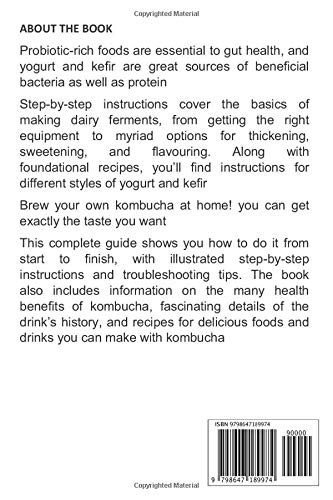 How To Prepare Kefir Milk And Kombucha Scoby: Every guided step needed to follow in making KEFIR and KOMBUCHA SCOBY for health benefits and Natural healing.