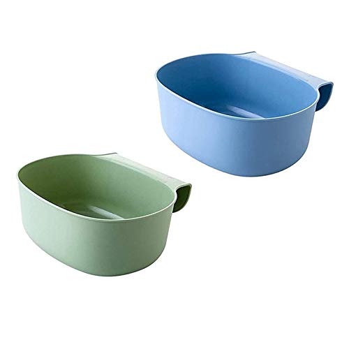 HPiano 2pcs Bandeja para desechos de Cocina, Gabinete de Cocina de para el hogar Armario Puerta Volver Contenedor de Basura Diseño Colgante Basura Contenedor de Basura Caja de Almacenamiento