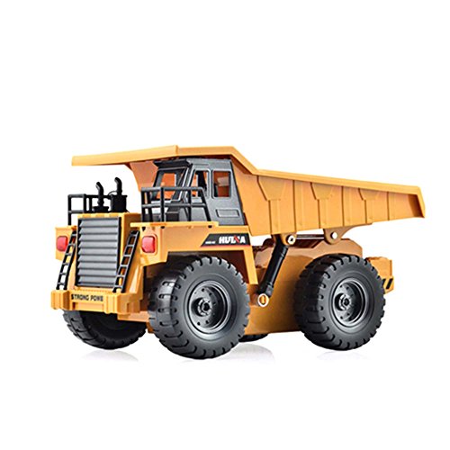 HSP Himoto RC Camión Camión Dump truck teledirigido 2.4 GHz Edition, basculante ladefläche y mucho más, Juego Completo con control remoto, batería y cargador