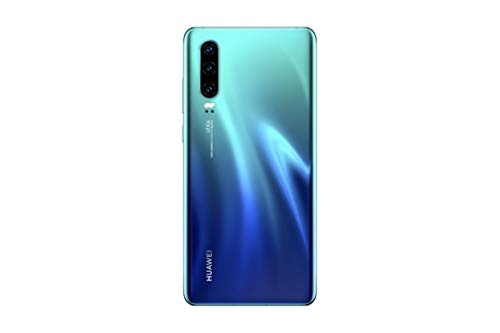 Huawei P30 - Smartphone de 6.1" (Kirin 980 Octa-Core de 2.6GHz, RAM de 6 GB, Memoria interna de 128 GB, cámara de 40 MP, Android) Color Aurora [Versión española]