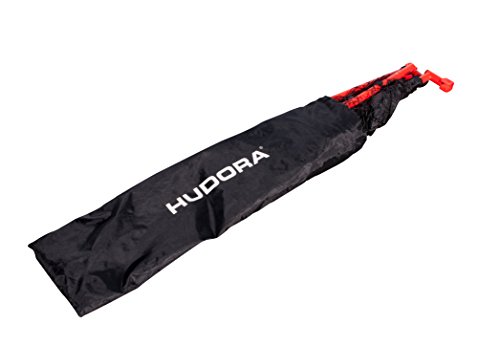 Hudora Fold Up 180 portería de fútbol Plegable Mixta niños, Negro