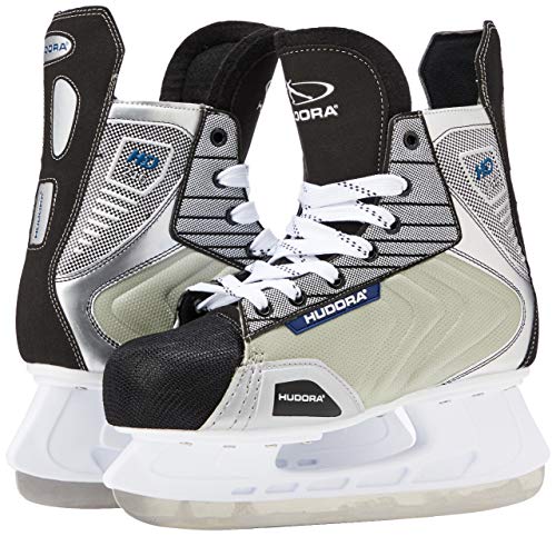 Hudora HD-216 Ice - Patines en paralelo para hombre de hockey sobre hielo y hockey, talla 41